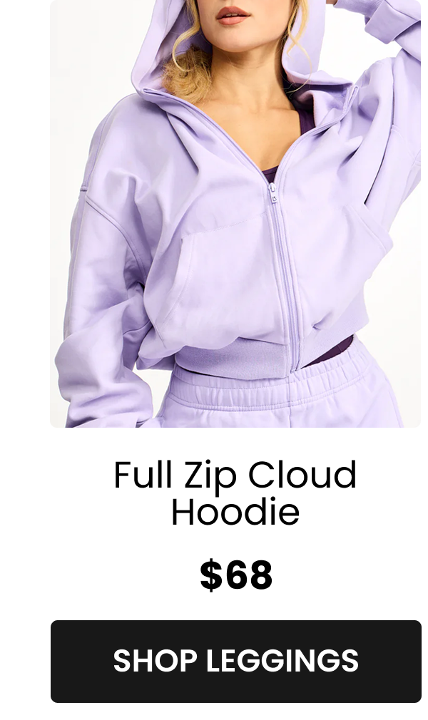 Full Zip Cloud Hoodie