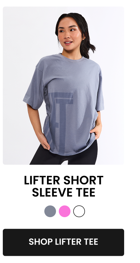 Lifter Short Sleeve Tee Your new favorite throw-on tee - soft, strong, and versatile. CTA: [Shop Lifter Tee]