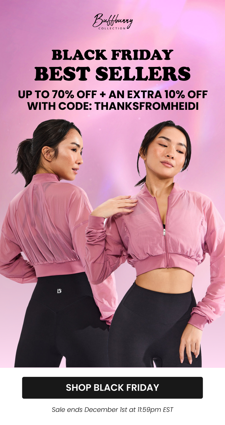 BLACK FRIDAY BEST SELLERS Up to 70% off - No code needed CTA: [SHOP BLACK FRIDAY]