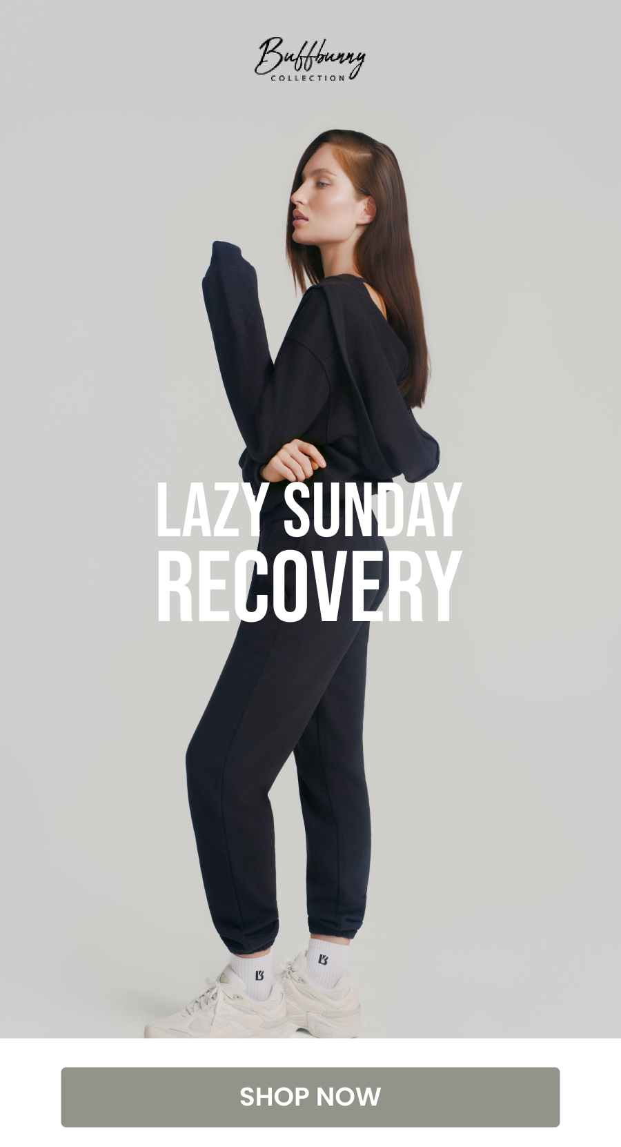 Lazy Sunday Recovery CTA: [SHOP NOW]