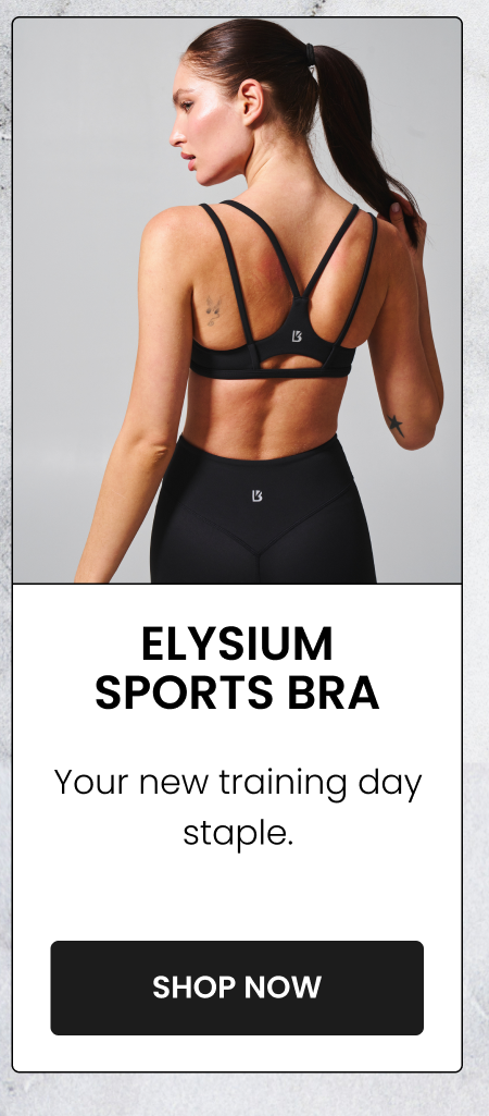 Elysium Sports Bra  Your new training day staple.