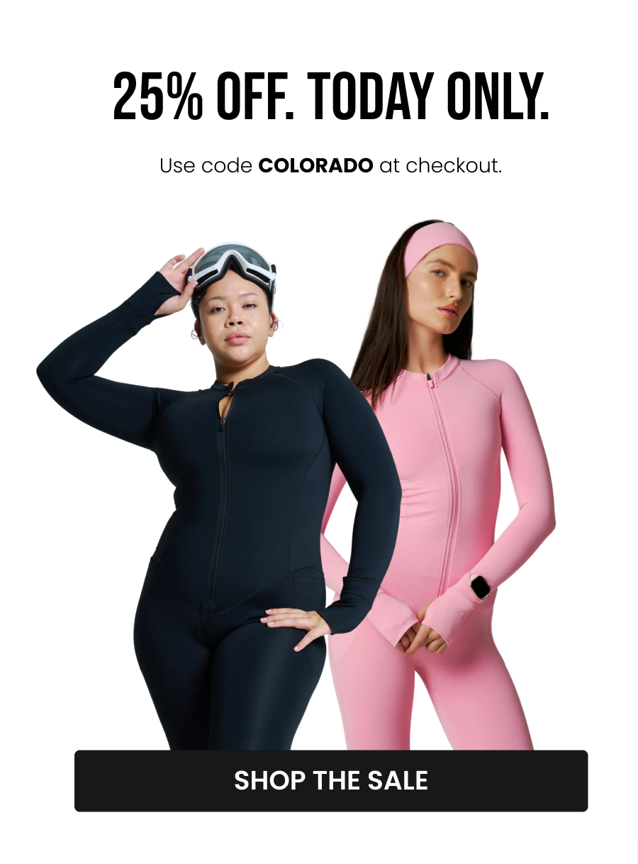 25% Off. Today Only. Use code COLORADO at checkout. CTA: [SHOP THE SALE]