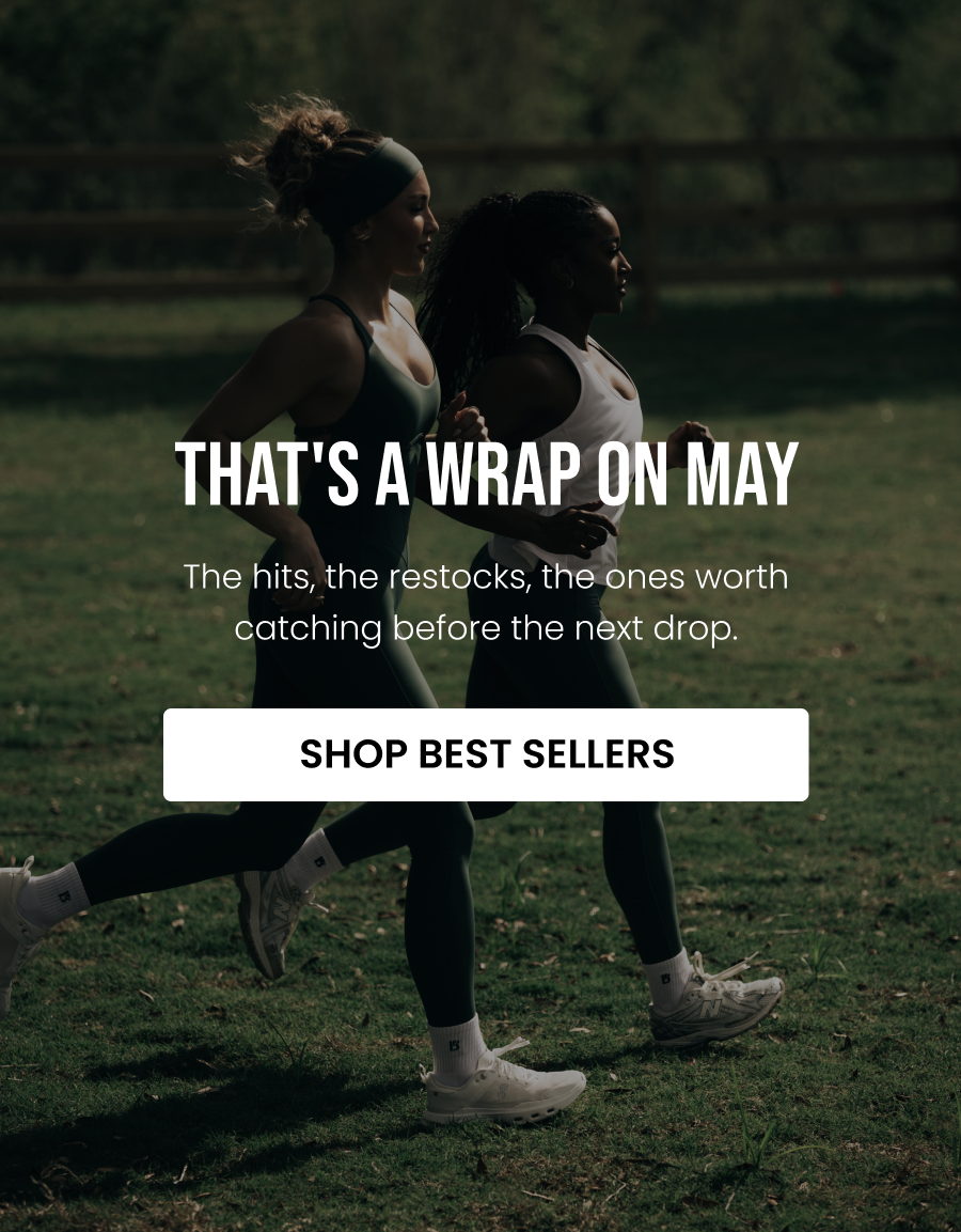 That's A Wrap On May. The hits, the restocks, the ones worth catching before the next drop. CTA: [SHOP BEST SELLERS]