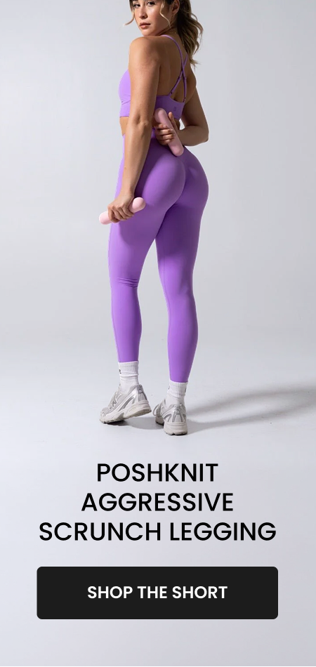 Poshknit Aggressive Scrunch Legging