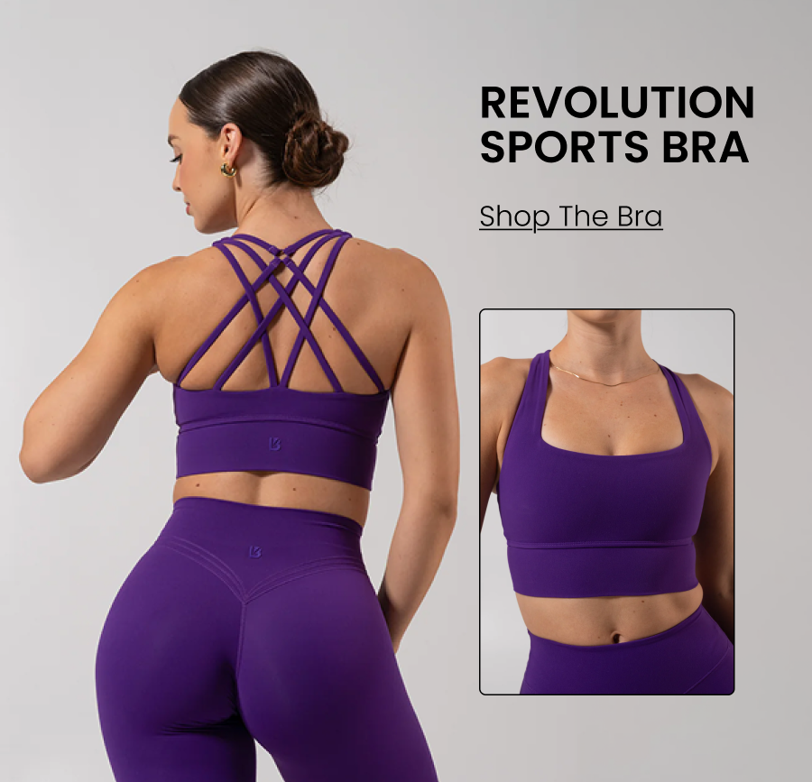 Revolution Sports Bra CTA: [SHOP THE BRA]