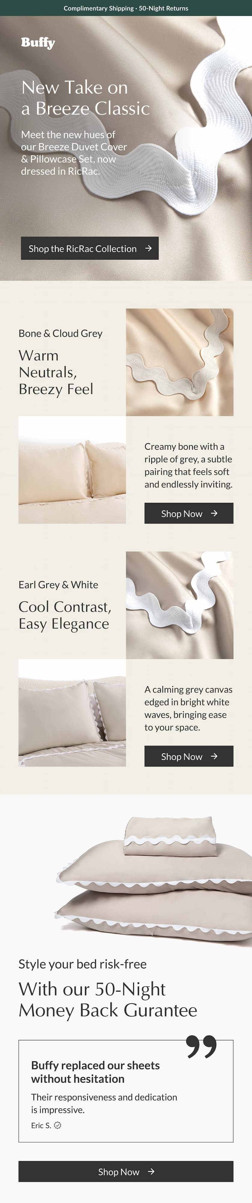 Shop the RicRac Collection