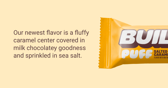 NEW Salted Caramel Puff