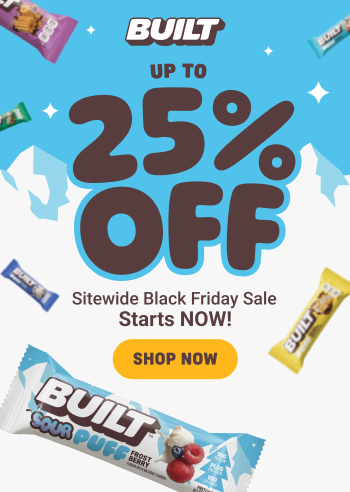 Get ready for Black Friday at Built!