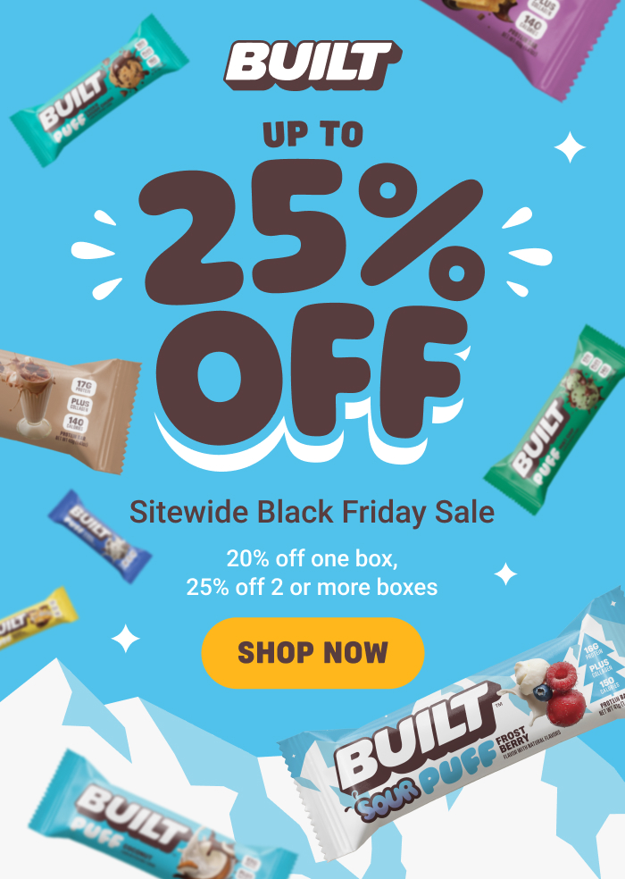 Get ready for Black Friday at Built!