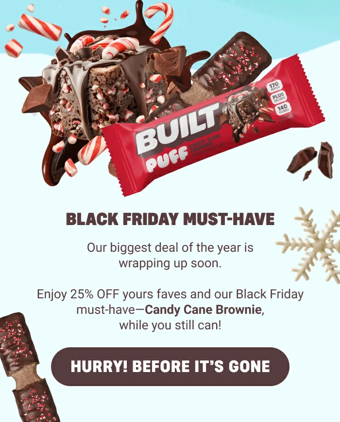 Candy Cane Brownie will sell out soon, grab it now while you can!