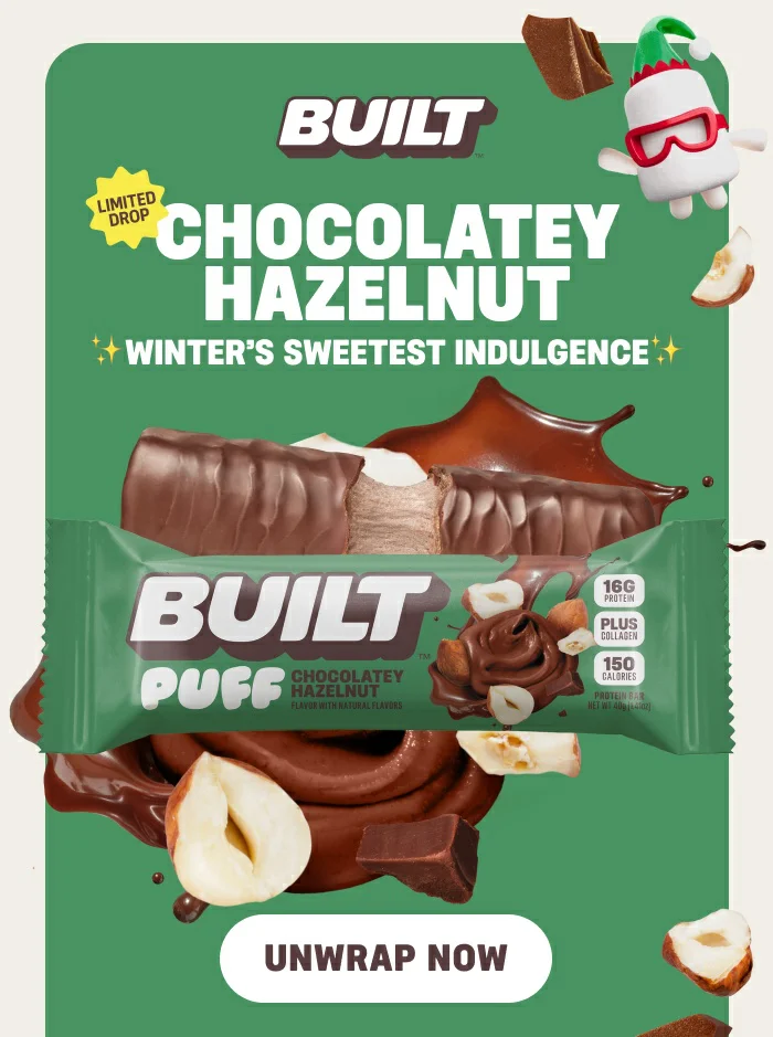 Chocolatey Hazelnut Puff is here! Get it now before it sells out!