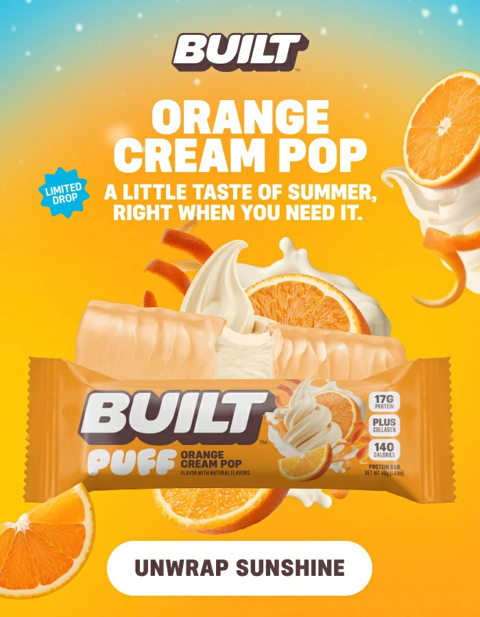Orange Cream Pop Puff is here! Get it now before it sells out!