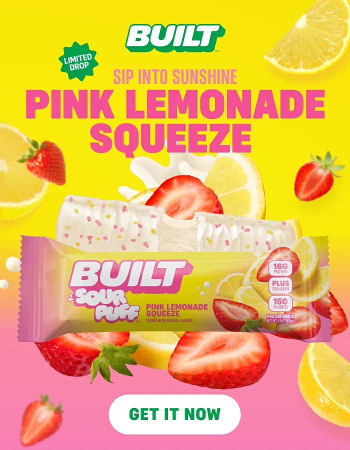 Pink Lemonade Squeeze Sour Puff drops today!