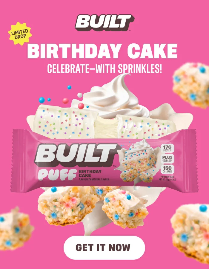 Birthday Cake Puff just dropped!