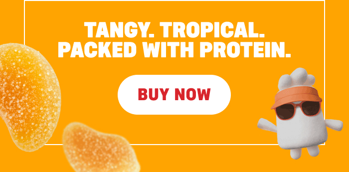 Tangy. Tropical. Packed with protein.