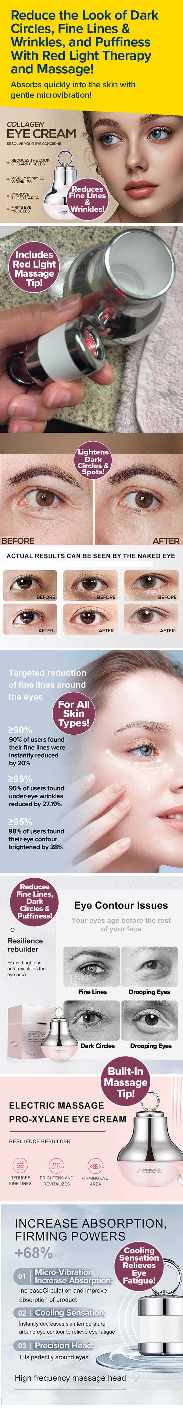 Reduce the Look of Dark Circles, Fine Lines & Wrinkles, and Puffiness With Red Light Therapy and Massage!