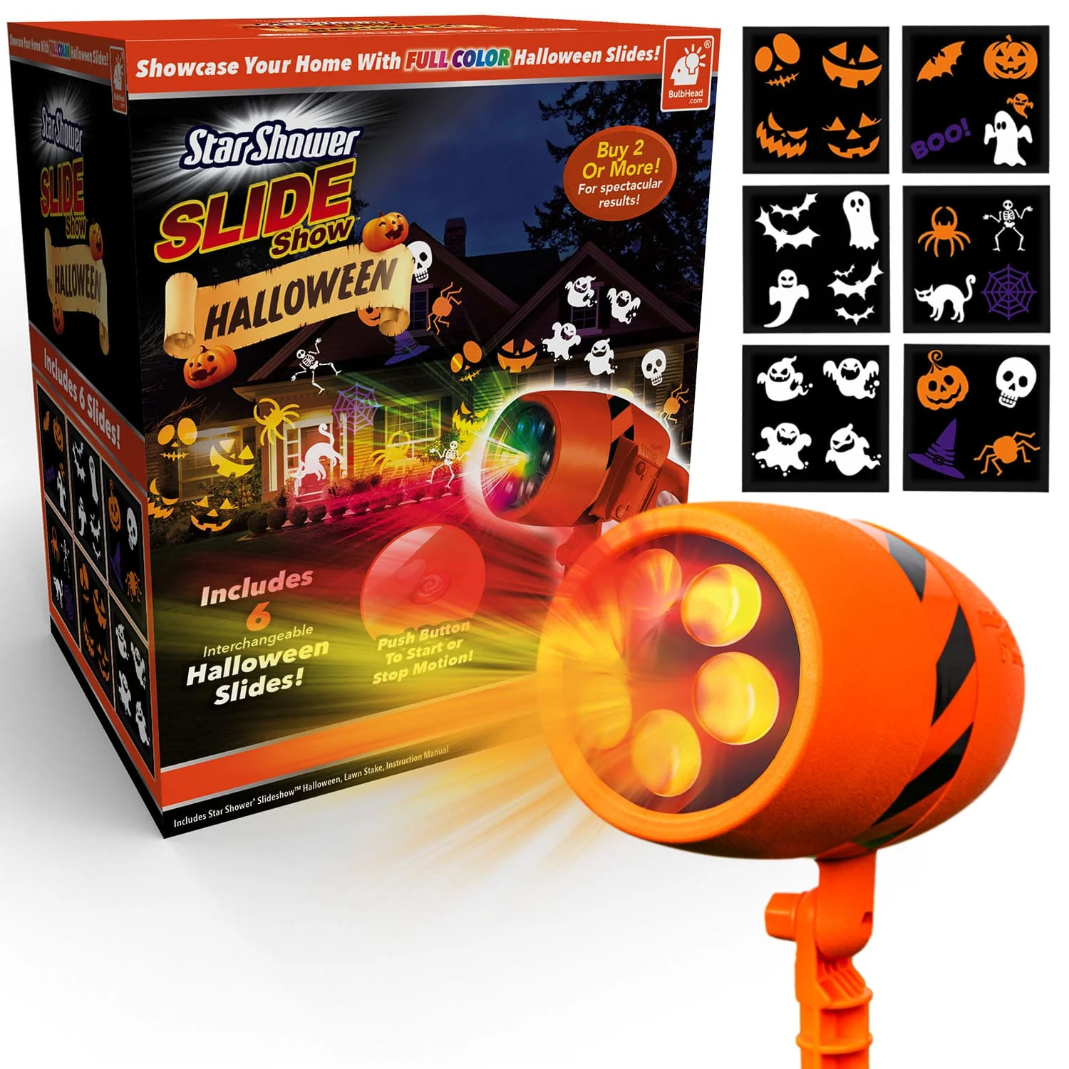 Image of Star Shower Slide Show Halloween