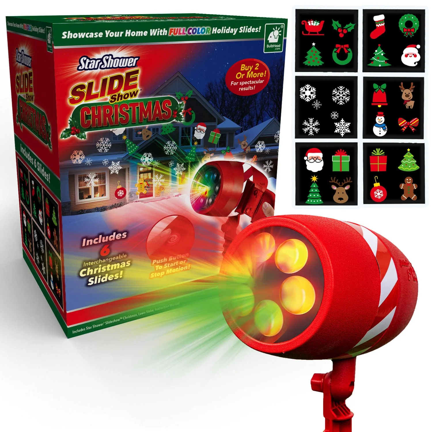 Image of Star Shower Slide Show Christmas