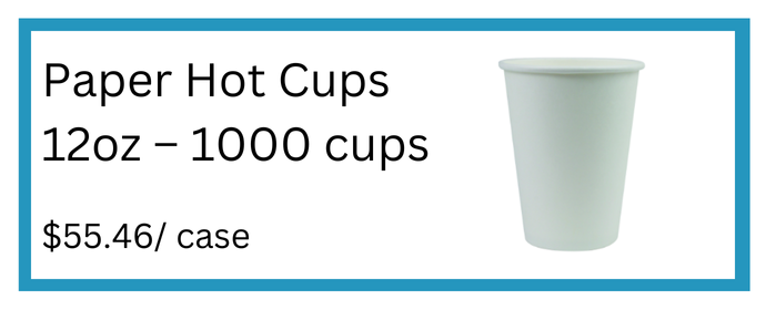 Spring Grove White Paper Hot Cup