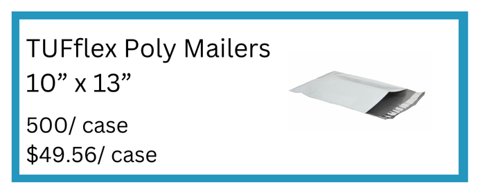 TUFflex 2.5-mil White Premium Poly Mailer