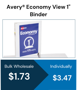 Avery® Economy View Binder