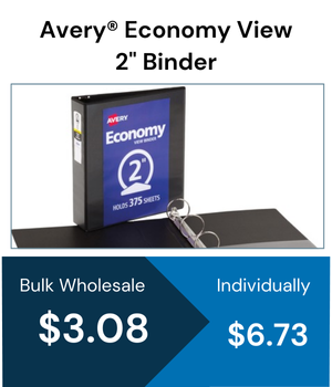 Avery® Economy View 2" Binder