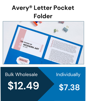 Avery® Letter Pocket Folder