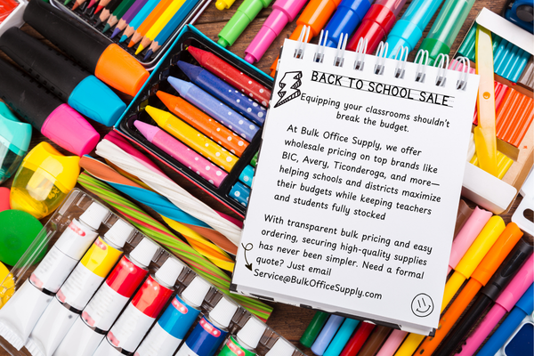 Back to School Sale - Get what you need without breaking the budget.