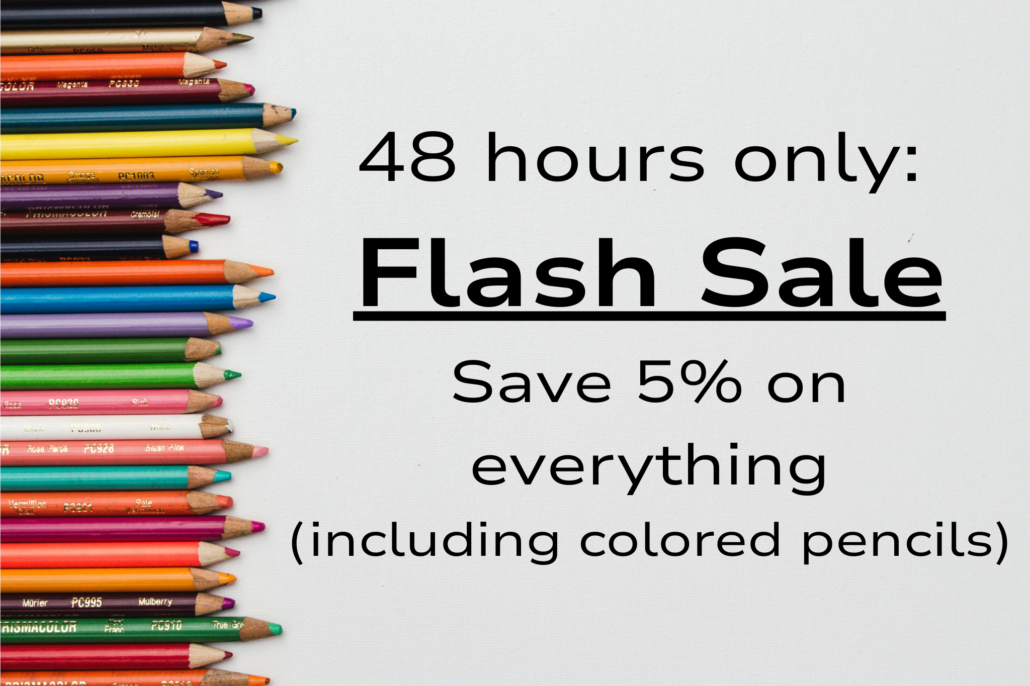 Spring Flash Sale Take 5% Off Sitewide