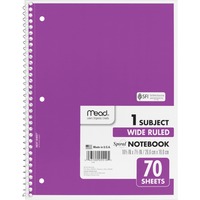 Image of Mead Spiral Bound Wide Ruled Notebooks