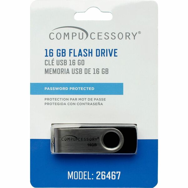 Image of Compucessory password protected USB flash drive