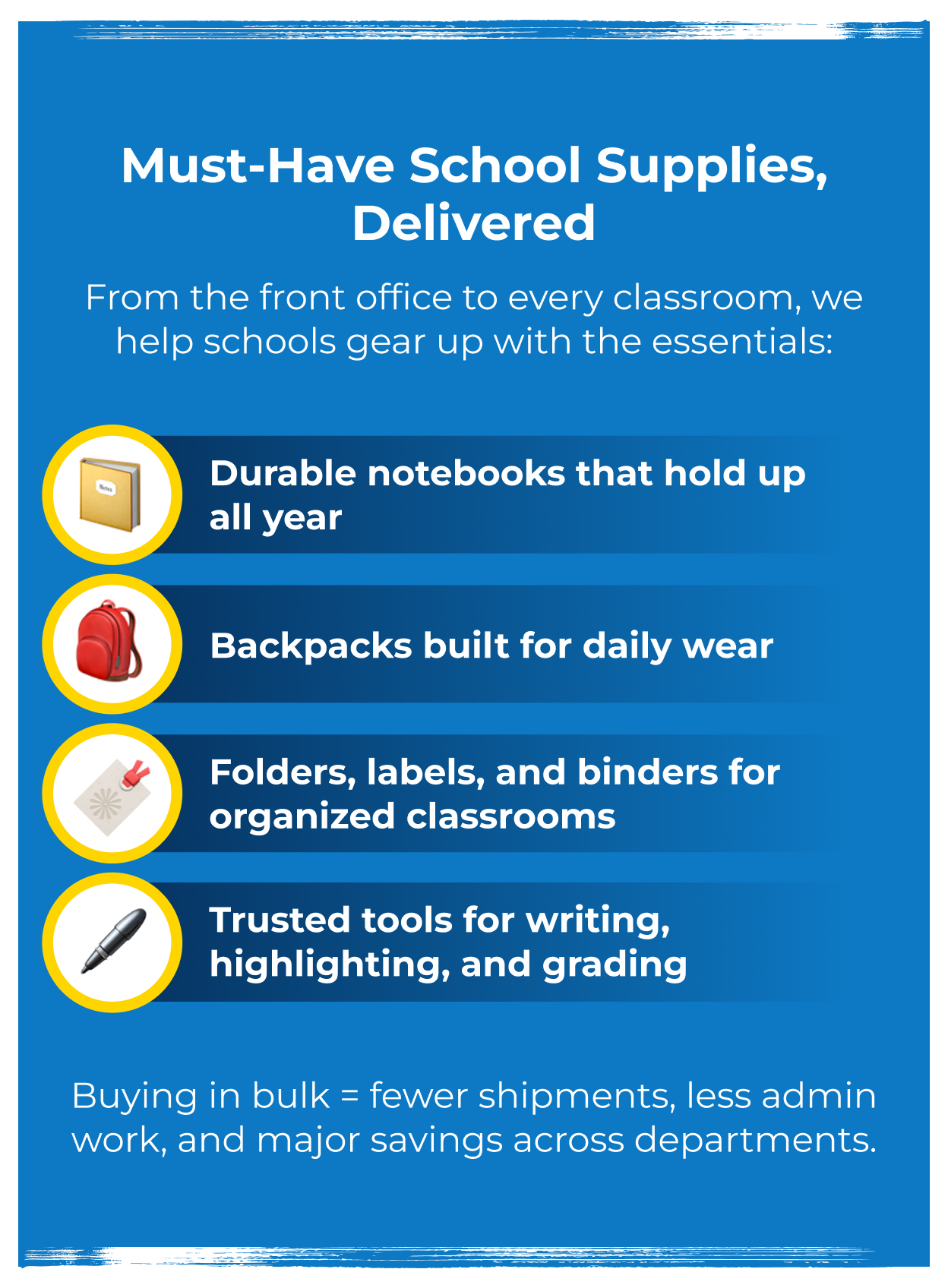Must-Have School Supplies, Delivered