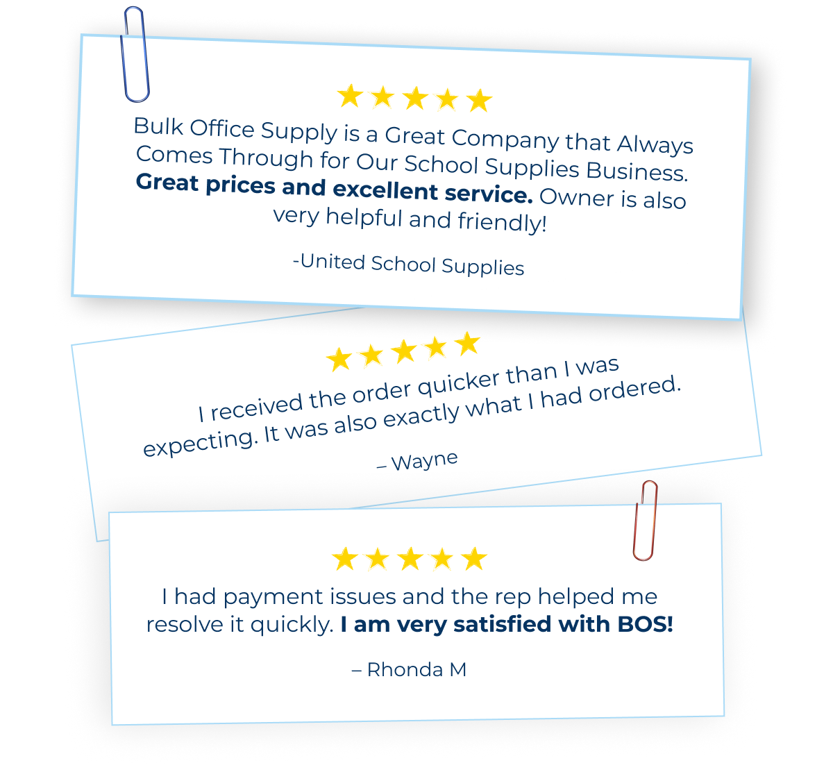 Bulk Office Supply - Reviews