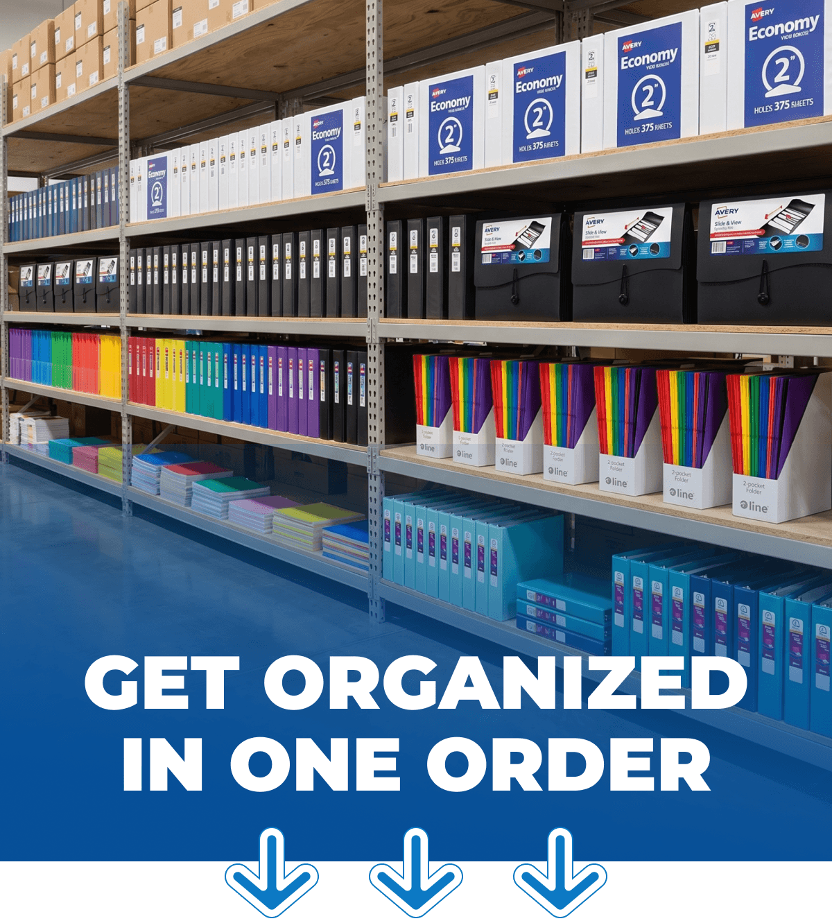 Get organized in one order