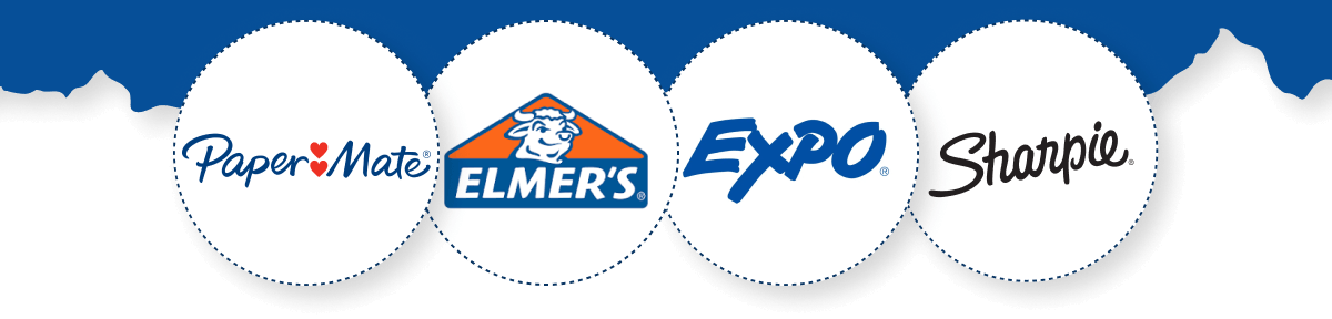Paper Mate | Elmer's | EXPO | Sharpie