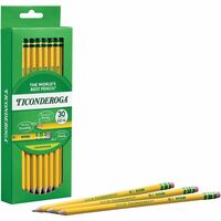 Image of Wholesale Wood Pencils: Discounts on Ticonderoga Presharpened No. 2 Pencils DIX13830