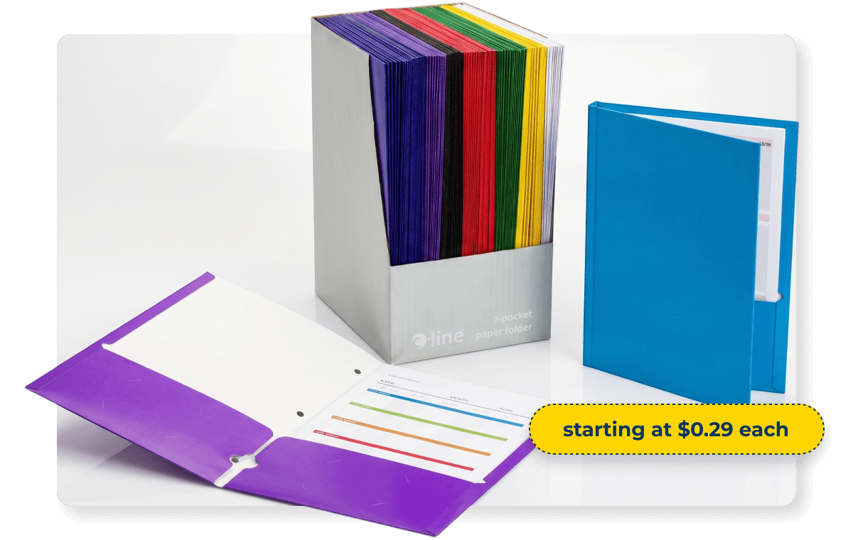 Paper Pocket Folders