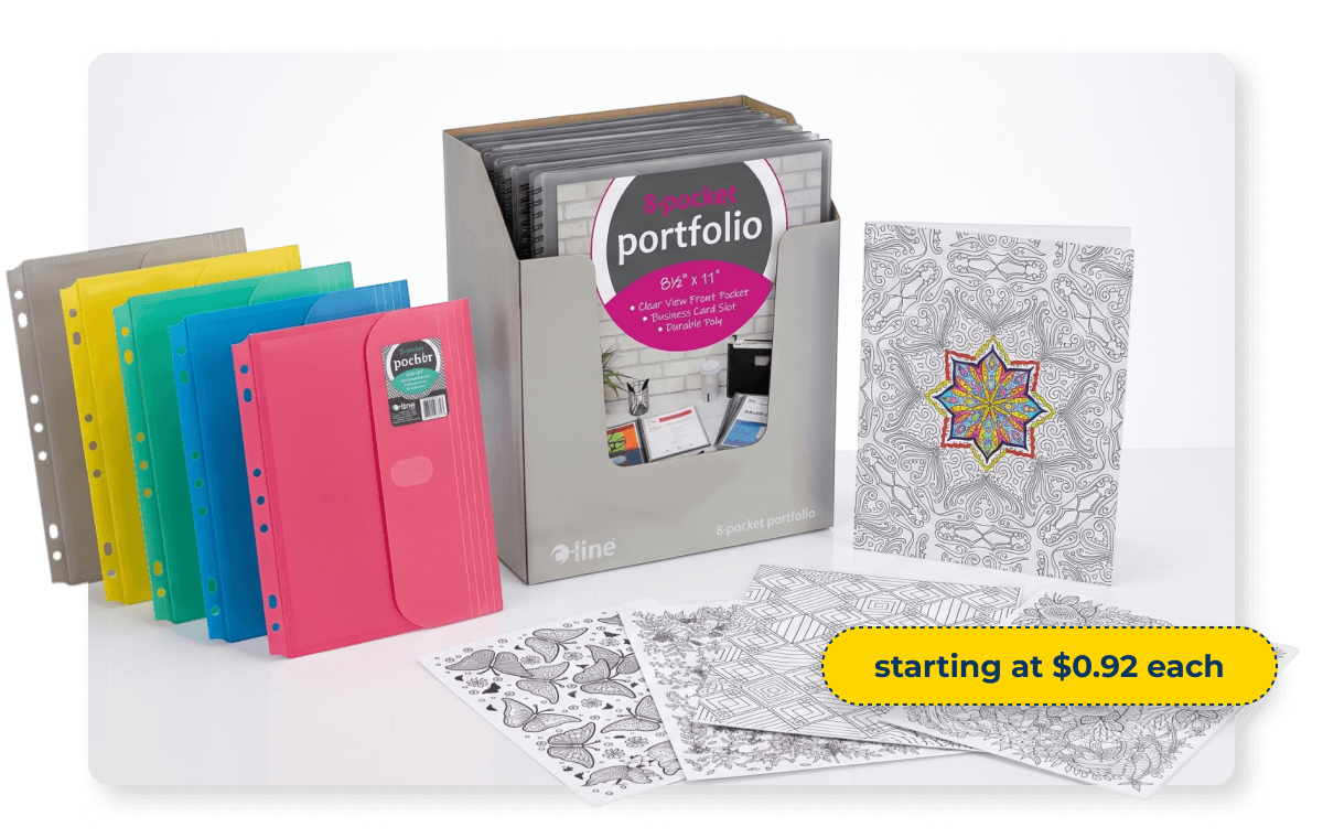 C-Line Organizer Folders & Pockets