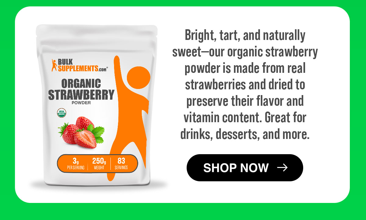 Organic Strawberry Powder