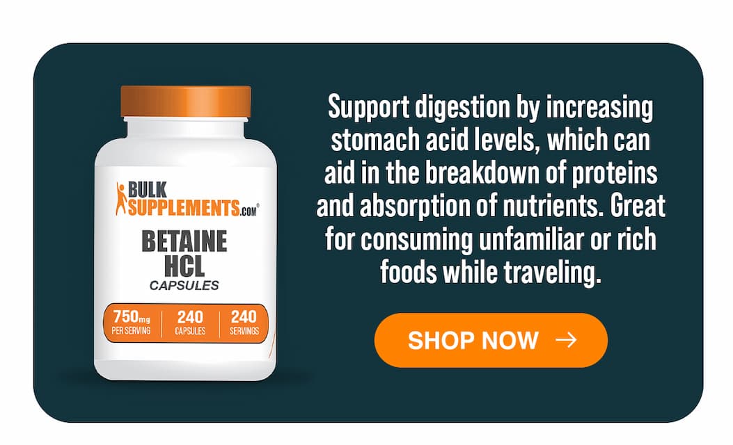 Betaine HCl Capsules