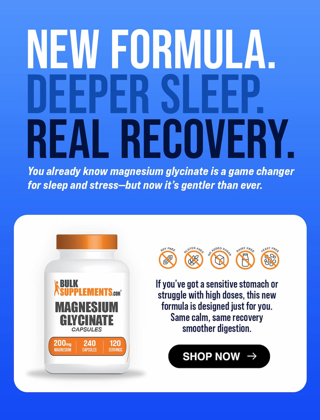 Magnesium Glycinate 200 mg