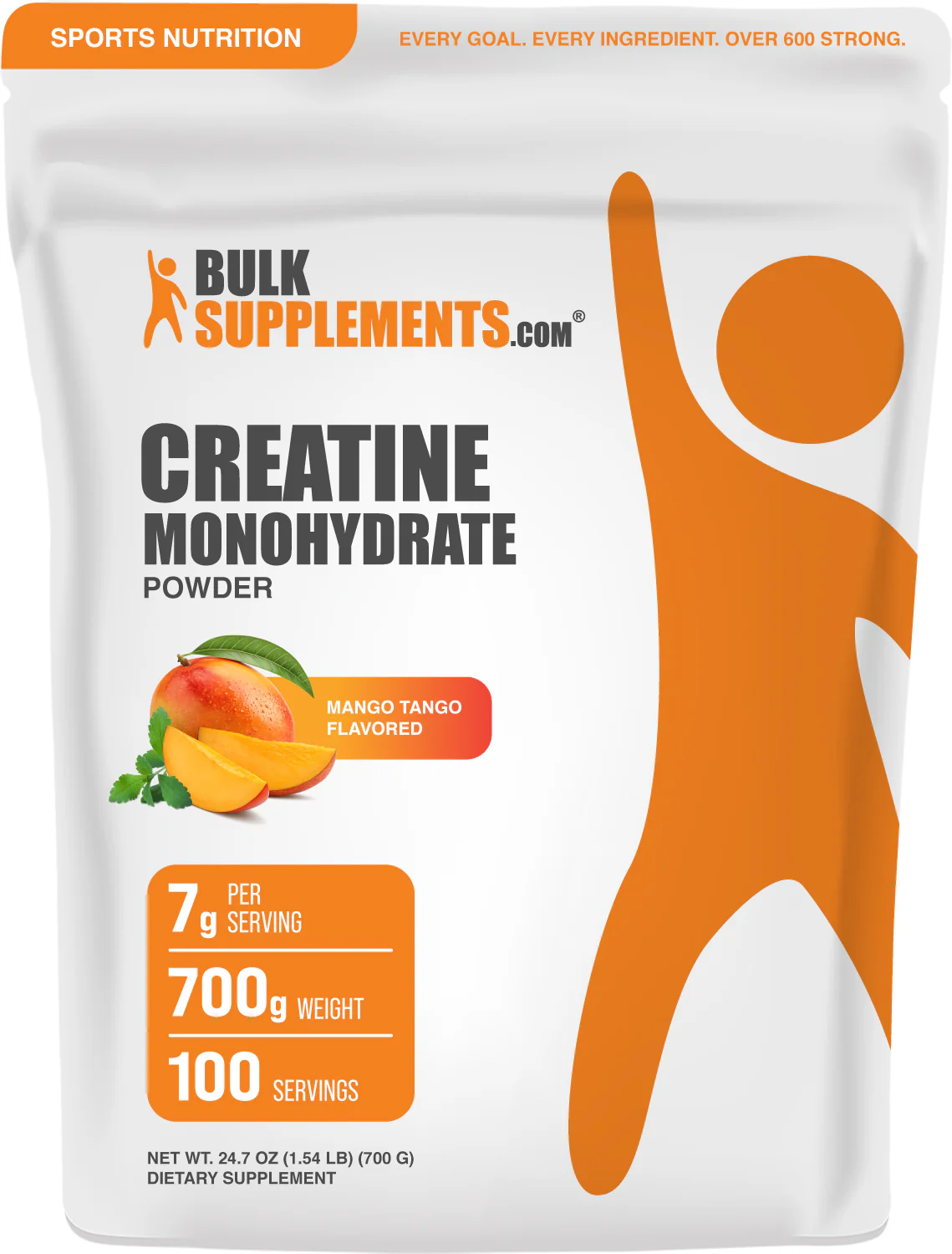 Image of Creatine Monohydrate Powder - Mango Tango