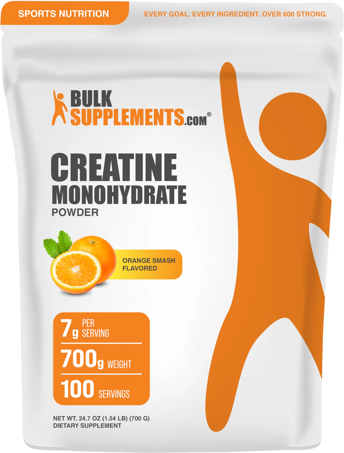 Image of Creatine Monohydrate Powder - Orange Smash