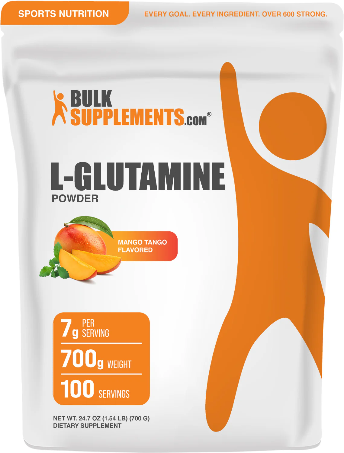 Image of L-Glutamine Powder - Mango Tango