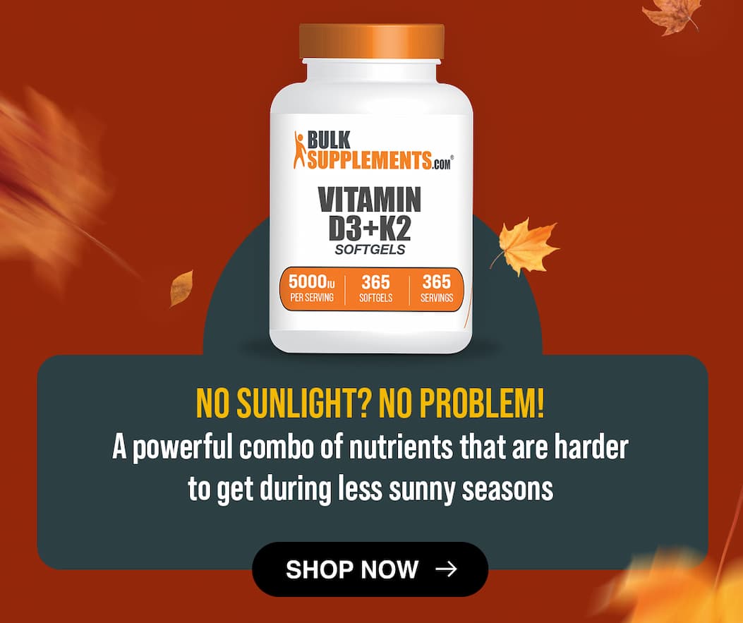 Vitamin D3 + K2