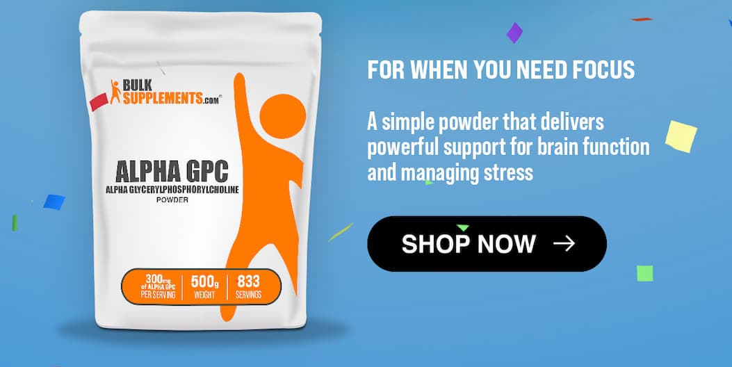 BulkSupplements Alpha GPC Powder
