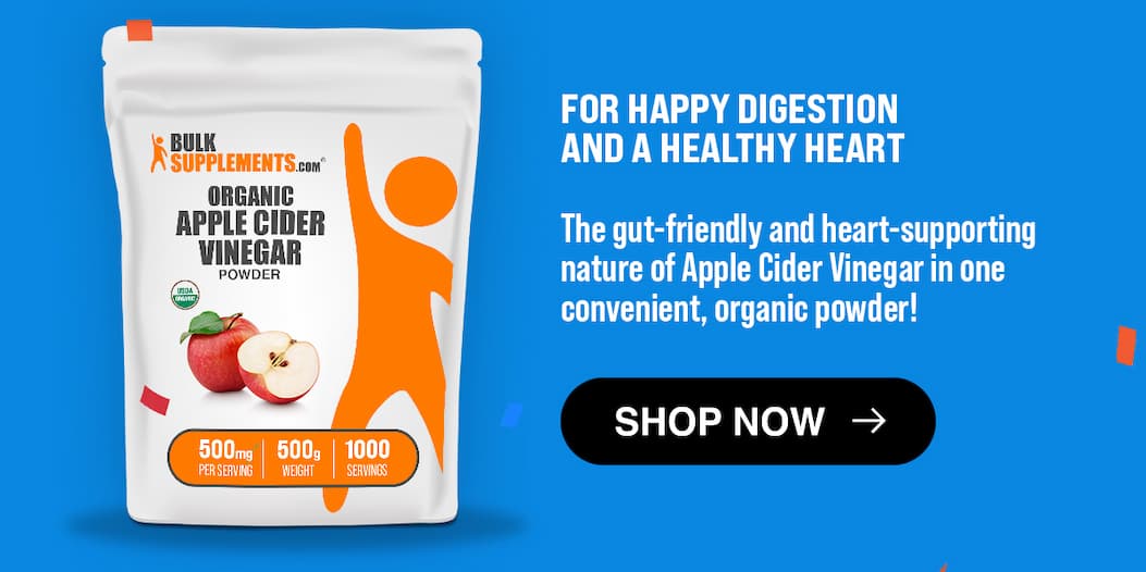BulkSupplements Organic Apple Cider Vinegar