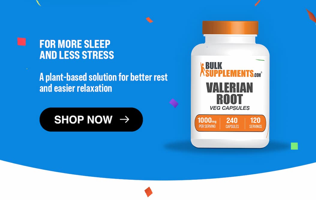 BulkSupplements Valerian Root Capsules