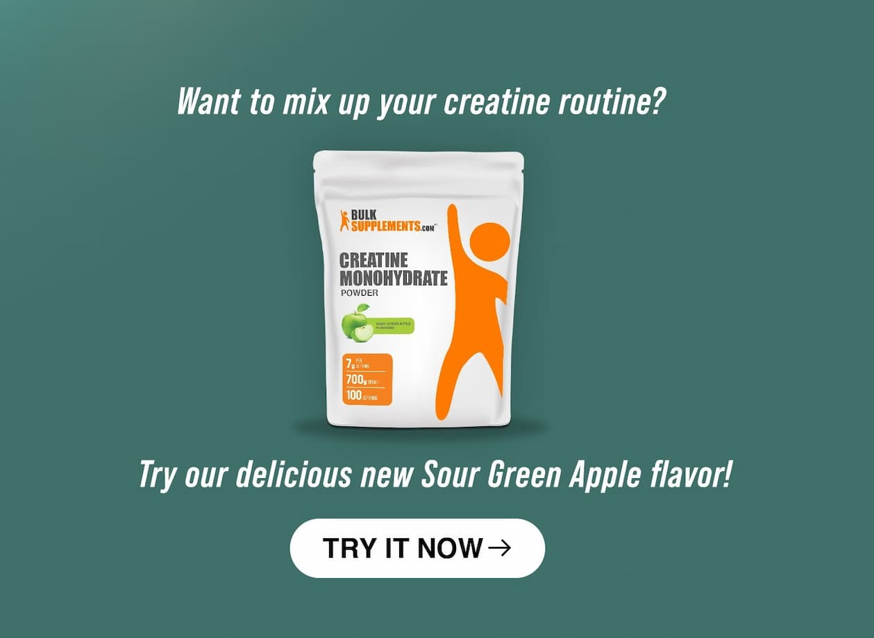 Flavored Creatine bag