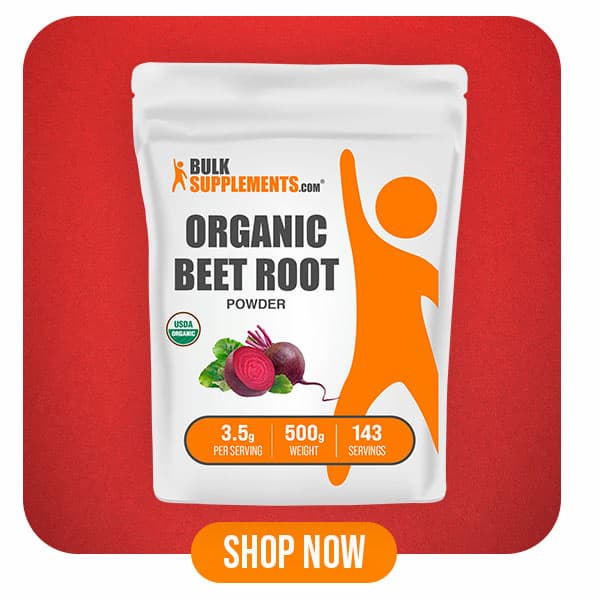 Organic Beet Root Powder Pouch